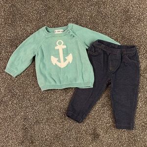 3/$12 Baby Sweater and Jeggings